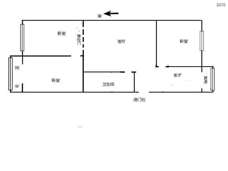 丰景高苑,3居室,1厅